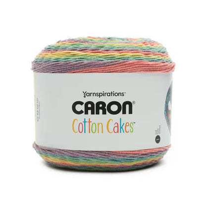 Caron Cotton Cakes Yarn - Calico Flowers 250g