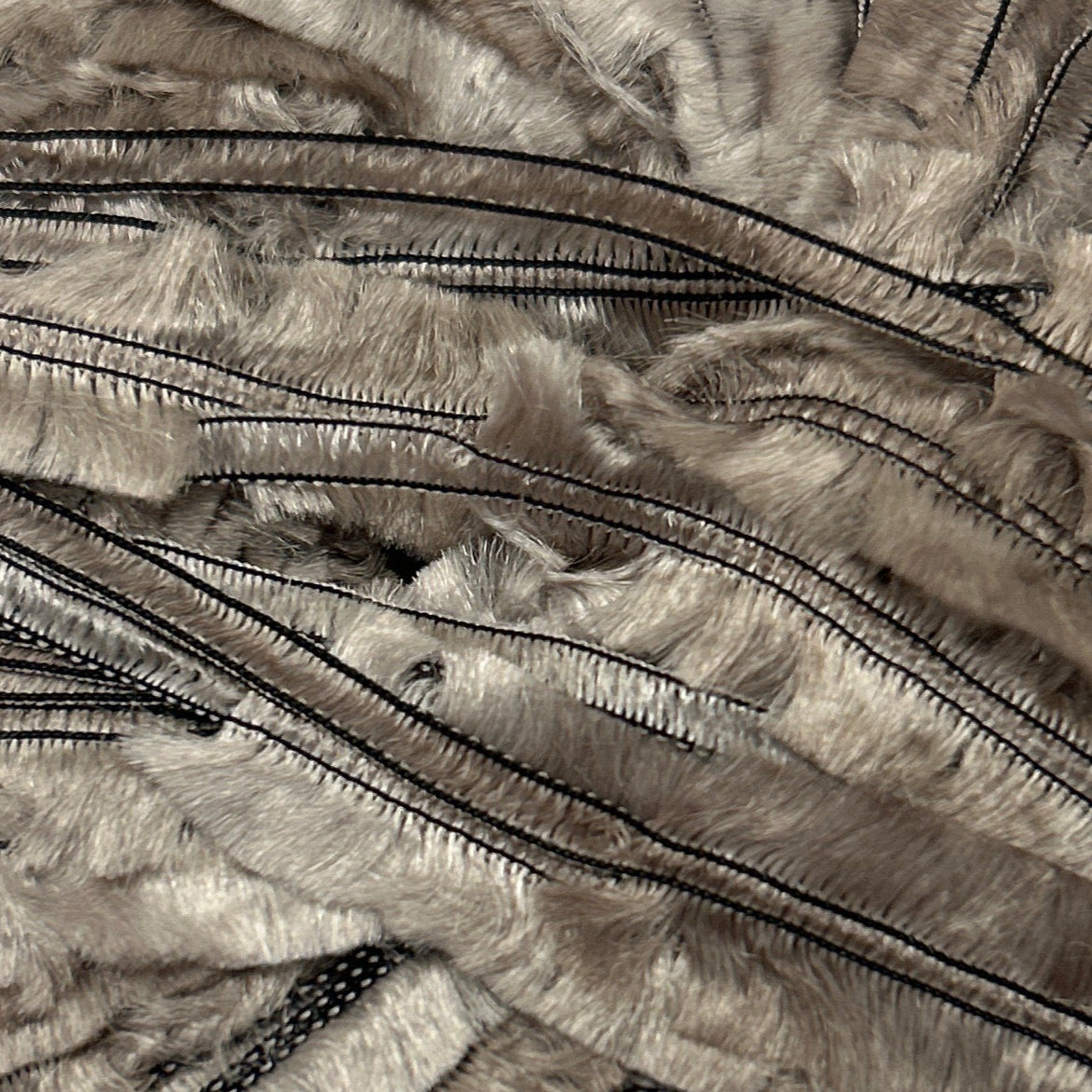 Close-up of brown feathers with a blurred background