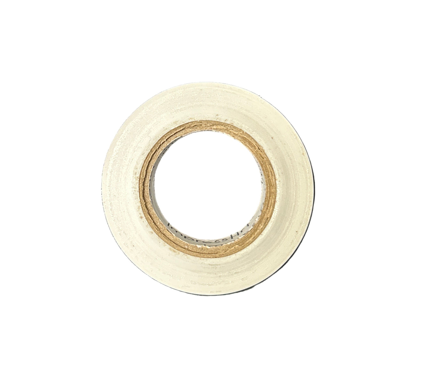 Roll of white tape on a white background