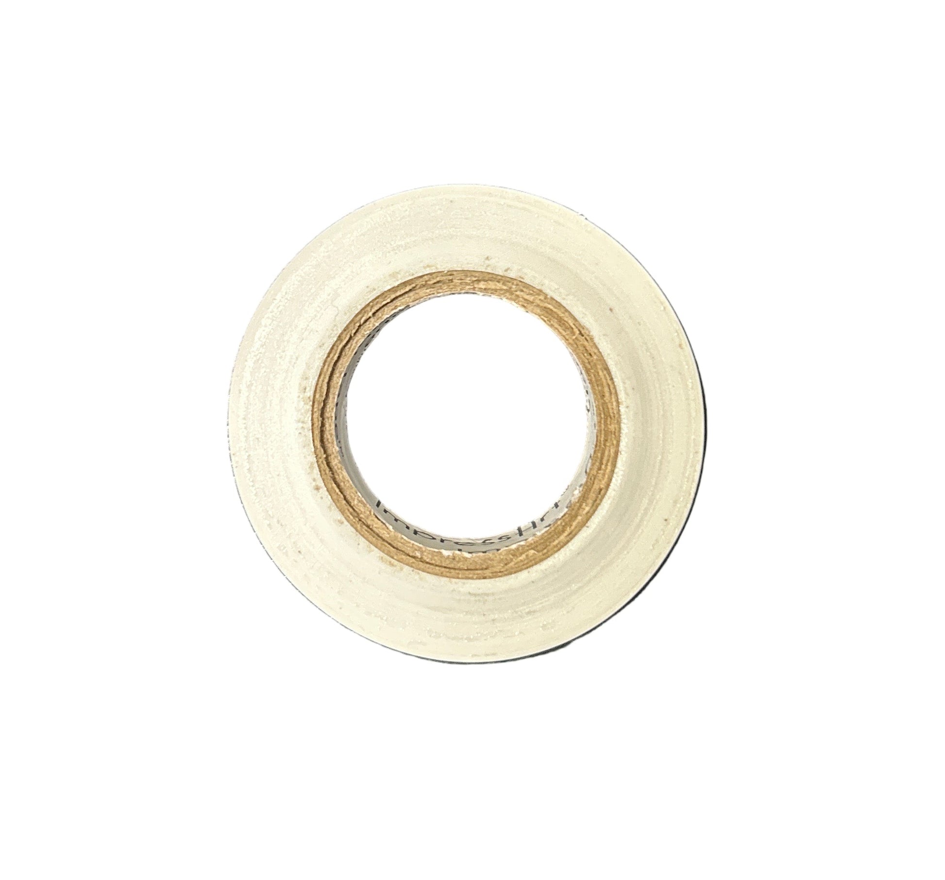 Roll of white tape on a white background