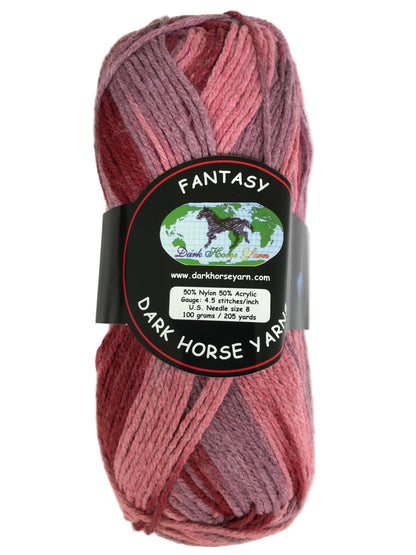 Ball of yarn with a label on a white background