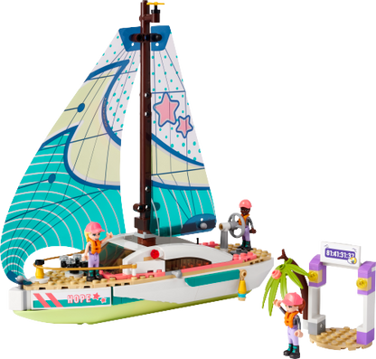 Lego Friends Stephanie's Sailing Adventure # 41716 Set - 304 pcs - NIB Retired