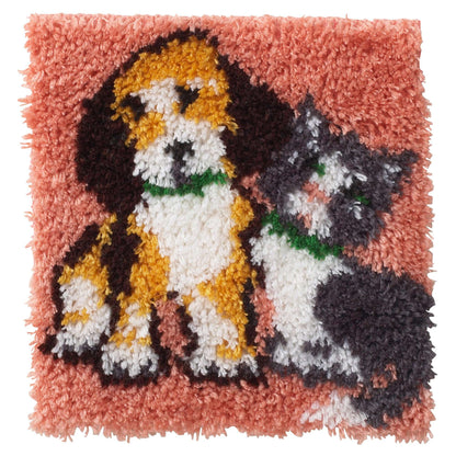 WonderArt Best Friends Latch Hook Kit