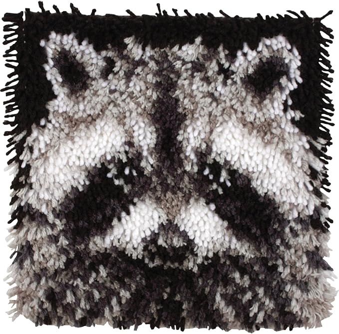 WondeArt Raccoon Latch Hook Kit
