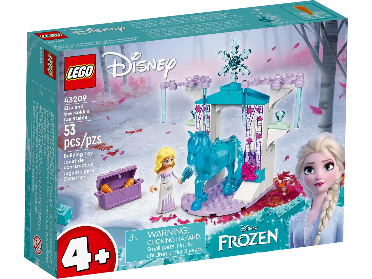 Lego Disney Frozen Elsa and the Nokk’s Ice Stable Set 43209 - 53pcs - NIB Retired
