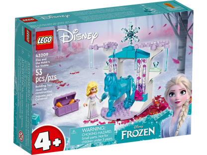 Lego Disney Frozen Elsa and the Nokk’s Ice Stable Set 43209 - 53pcs - NIB Retired