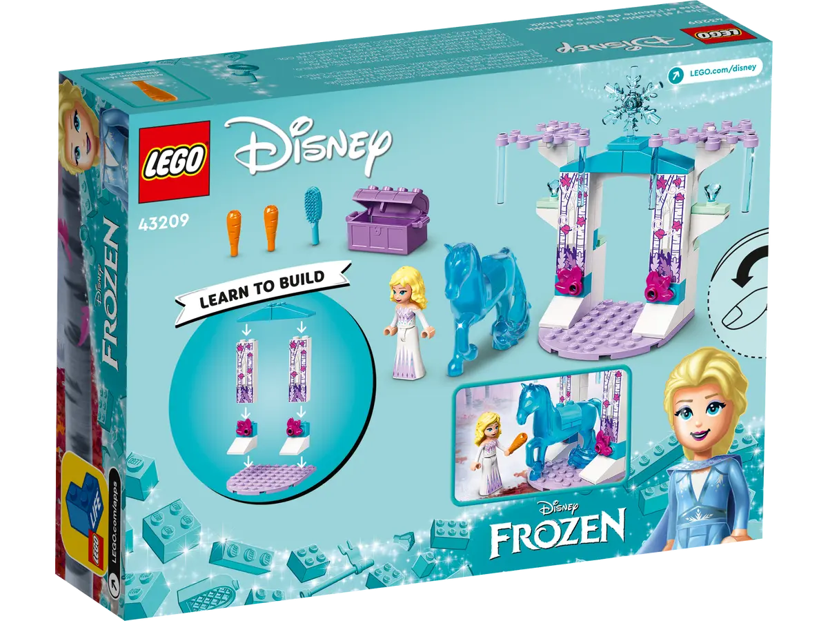 Lego Disney Frozen Elsa and the Nokk’s Ice Stable Set 43209 - 53pcs - NIB Retired
