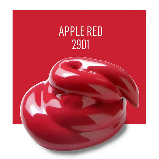 FolkArt Multi-Surface Satin Acrylic Paint 2 oz - 2901 Apple Red