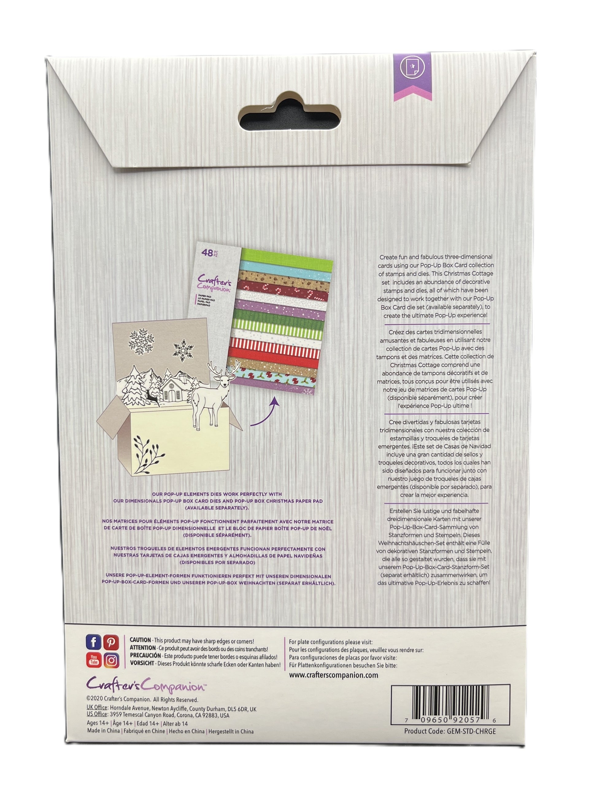 Product packaging with text and images on a white background