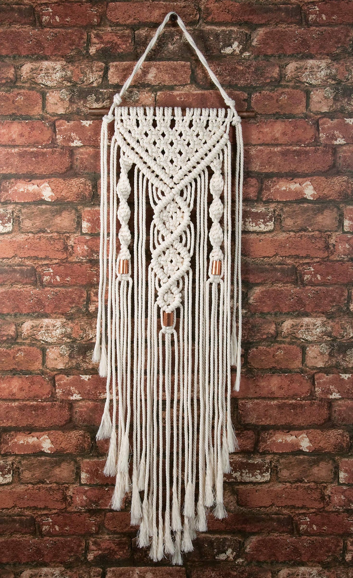Make-ramé™ Macrame Wall Hanging Kit - Double Twist