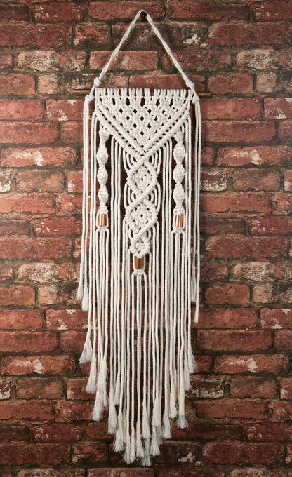 Make-ramé™ Macrame Wall Hanging Kit - Double Twist