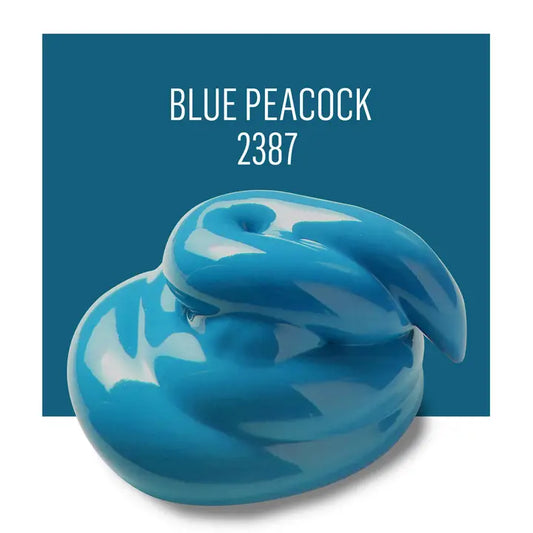 FolkArt Multi-Surface Satin Acrylic Paint 2 oz - 2387 Blue Peacock