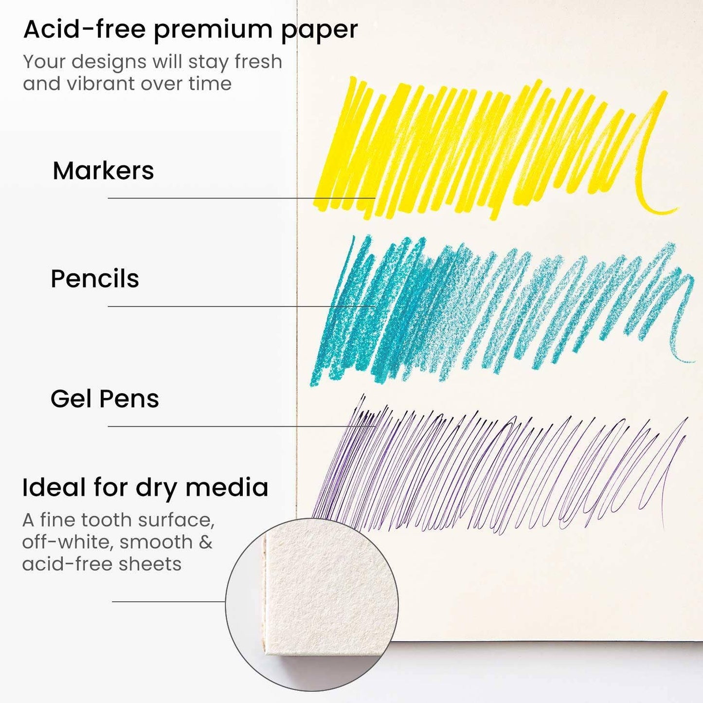 Arteza® Drawing Pad 9" x 12" - 80 Sheets