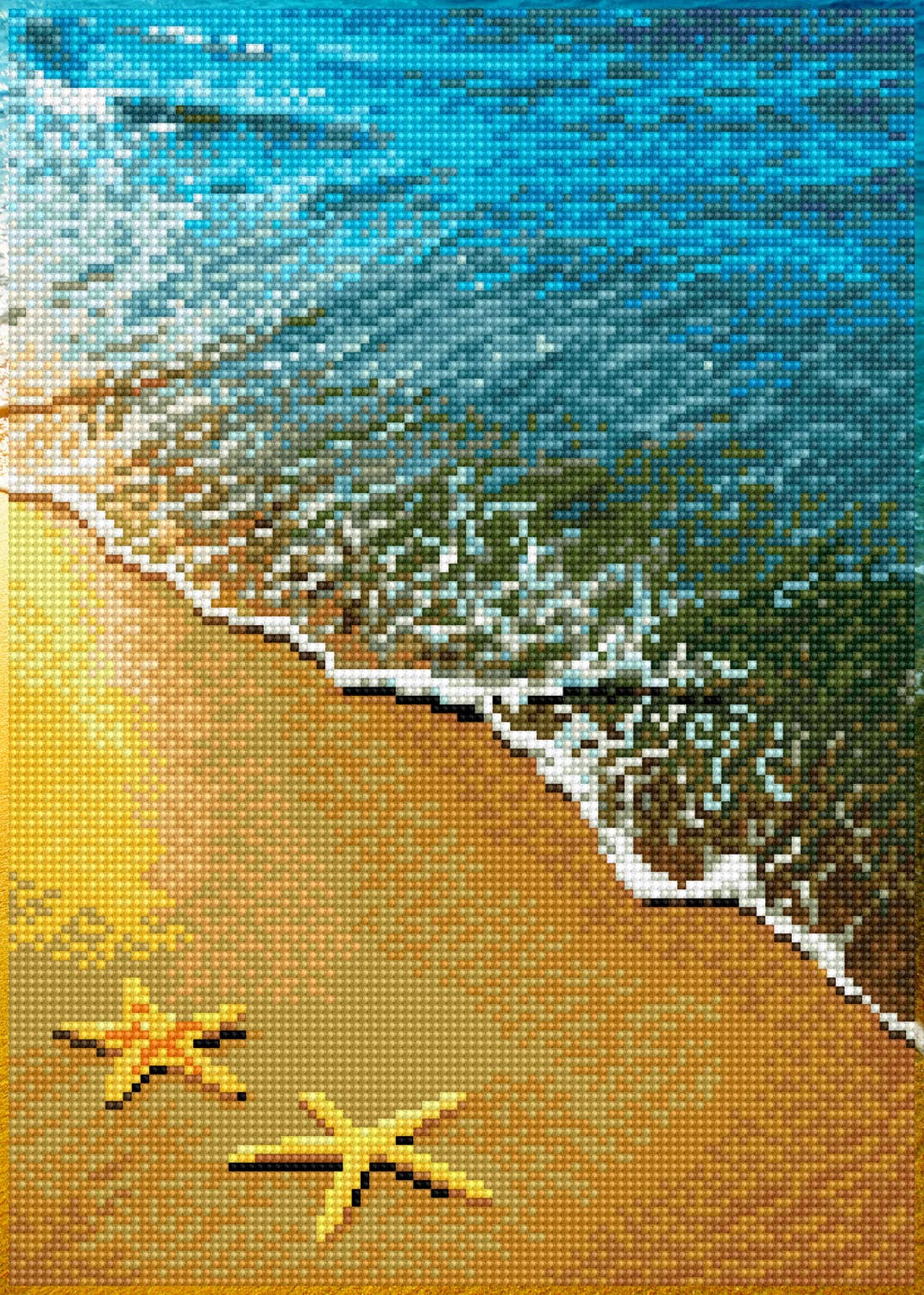 Summer Dreams - Diamond Dotz Art Kit - 11” x 16”