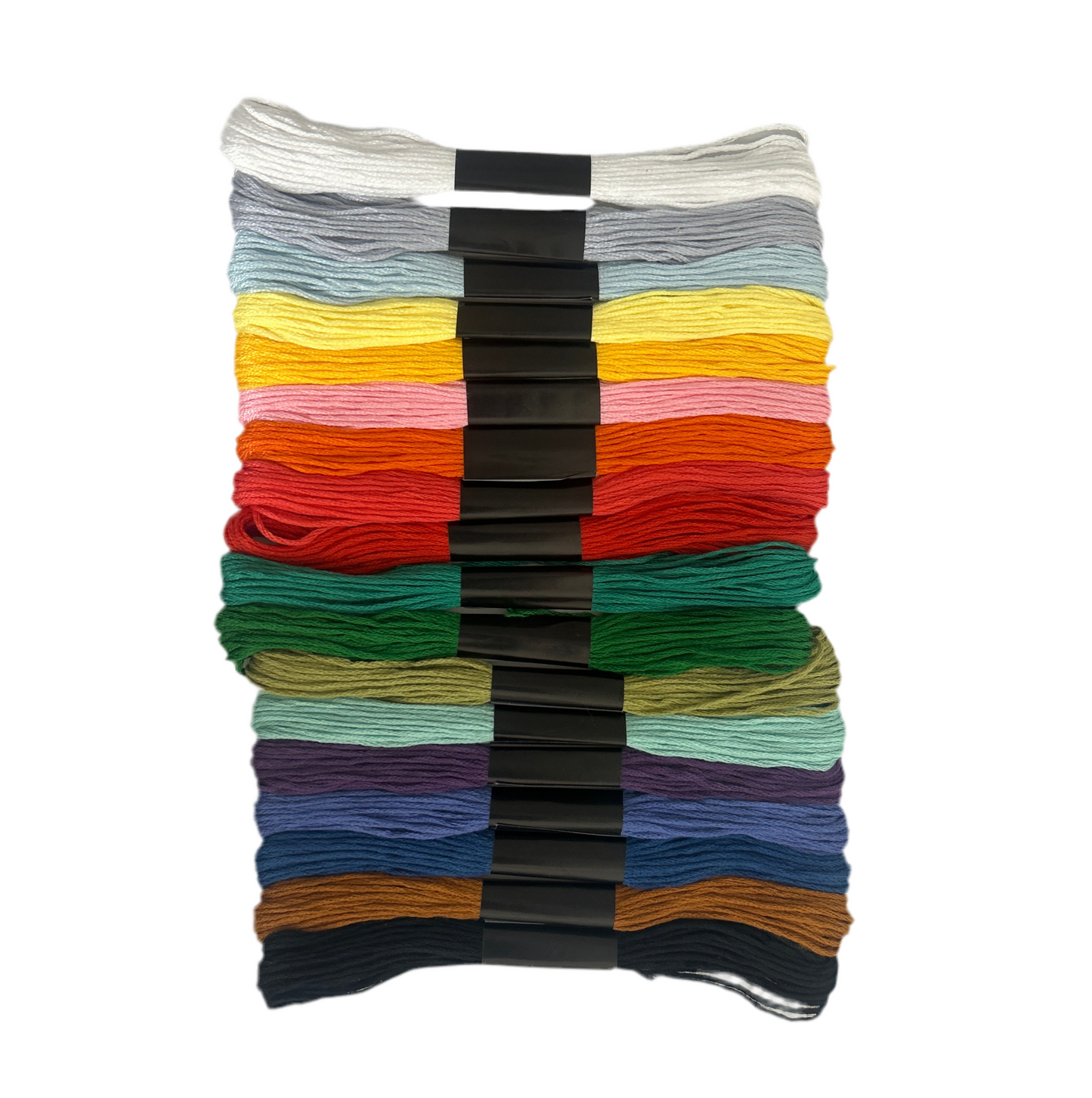 Assorted Embroidery Thread Set - 18 pcs