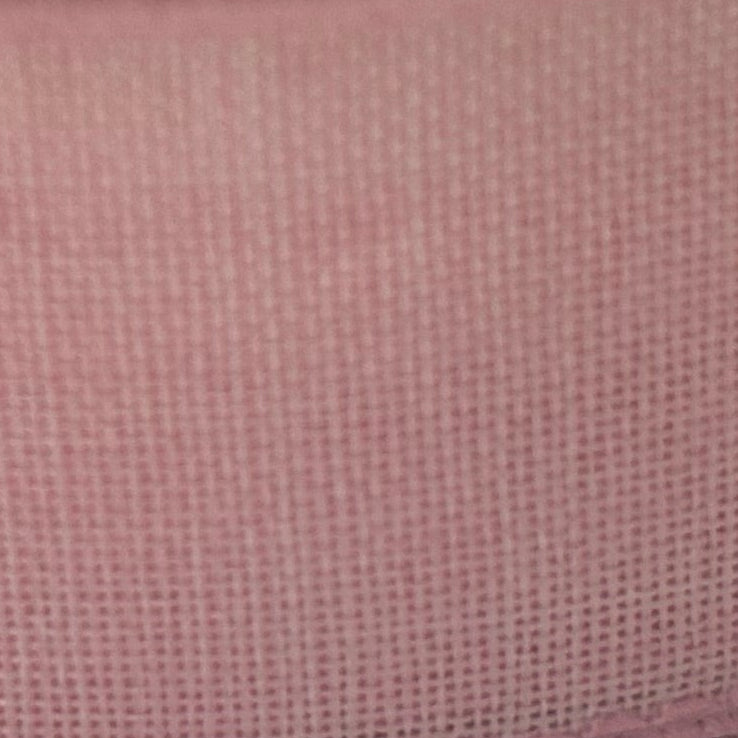 Close-up of a textured pink fabric swatch
