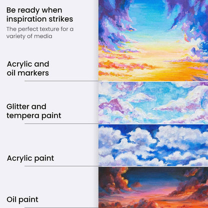 Arteza® Canvas Pad - 9" x 12", 10 Sheets