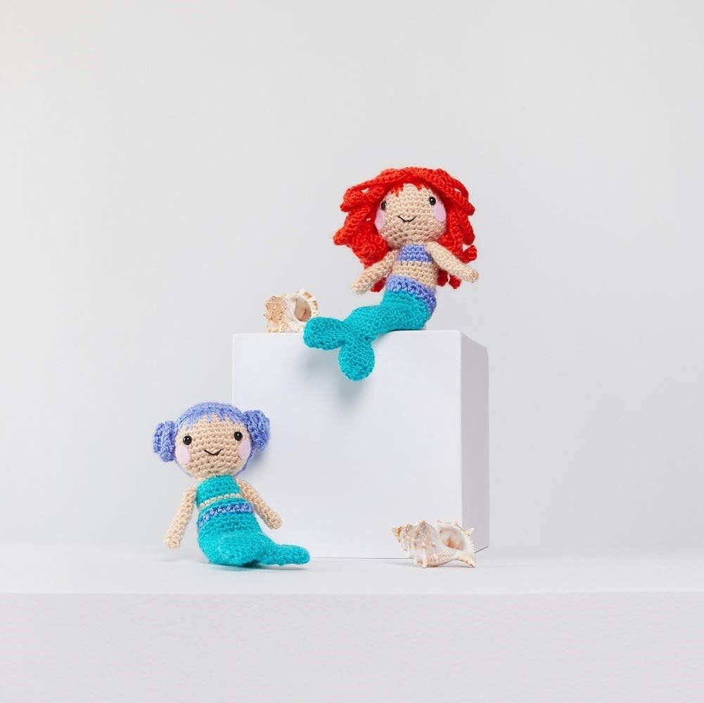 Mermaid Amigurumi Yarn & Pattern - Red Heart