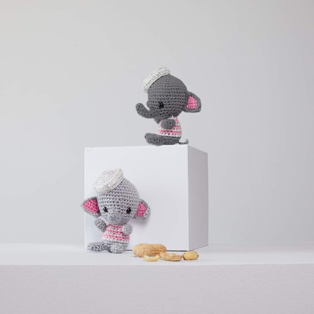 Elephant Amigurumi Yarn & Pattern - Red Heart