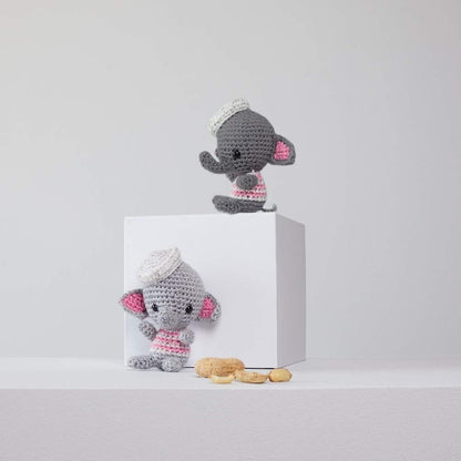 Elephant Amigurumi Yarn & Pattern - Red Heart