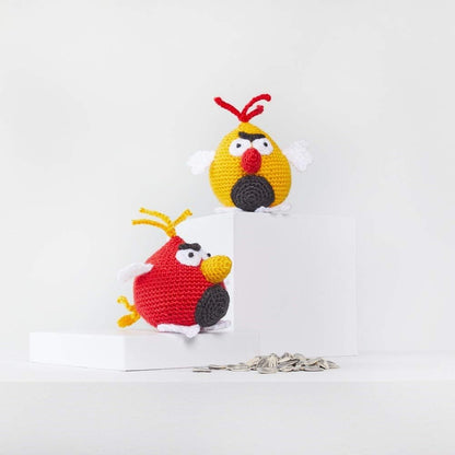 Angry Birds Amigurumi Yarn & Pattern - Red Heart
