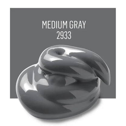 FolkArt Multi-Surface Satin Acrylic Paint 2 oz - 2933 Medium Gray