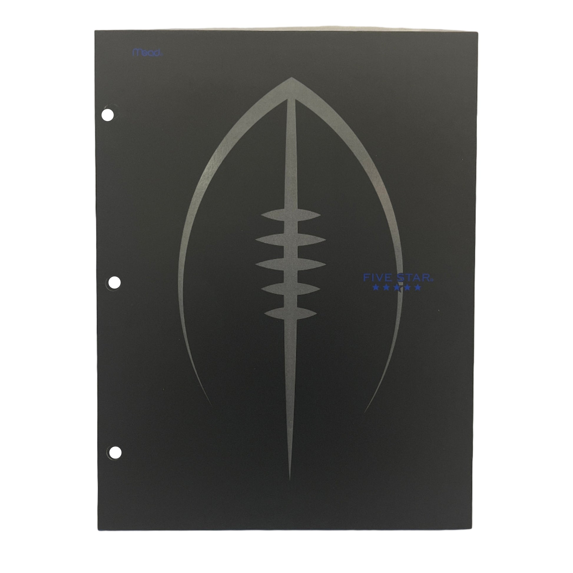 Black card with a white symbol on a white background