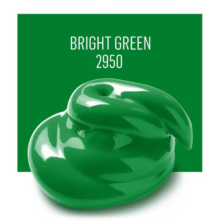 FolkArt Multi-Surface Satin Acrylic Paint 2 oz - 2950 Bright Green
