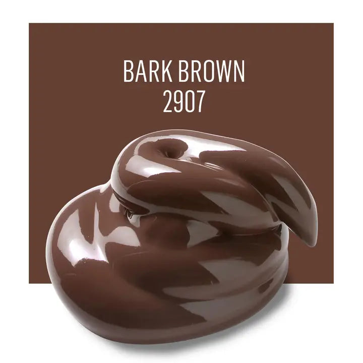 FolkArt Multi-Surface Satin Acrylic Paint 2 oz - 2907 Bark Brown