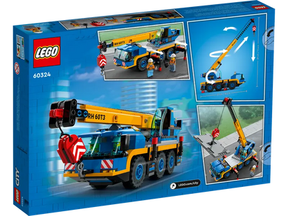 Lego City Mobile Crane Set 60324 - 340 Pieces - NIB Retired