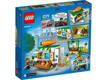 Lego City Farmers Market Van # 60345 Set - 310 Pcs - NIB Retired