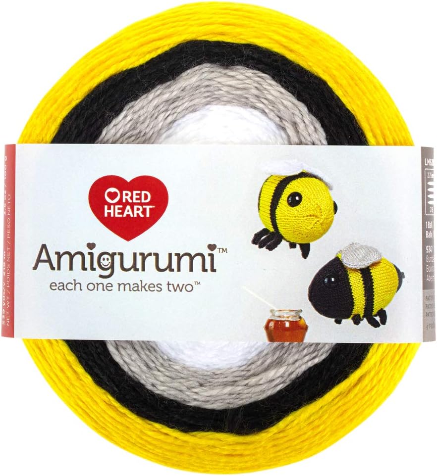Bumblebee Amigurumi Yarn & Pattern - Red Heart