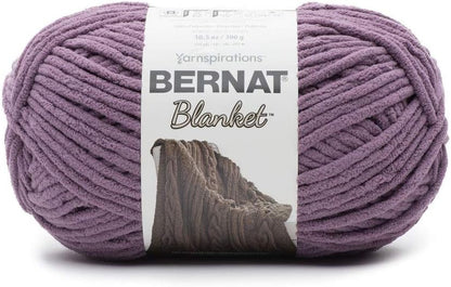 Bernat Blanket Yarn Skein - Shadow Purple 300g