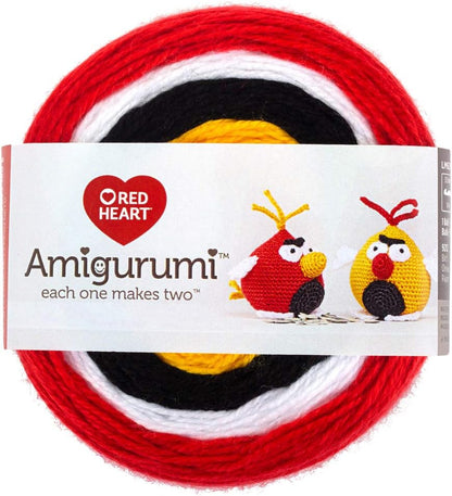 Angry Birds Amigurumi Yarn & Pattern - Red Heart