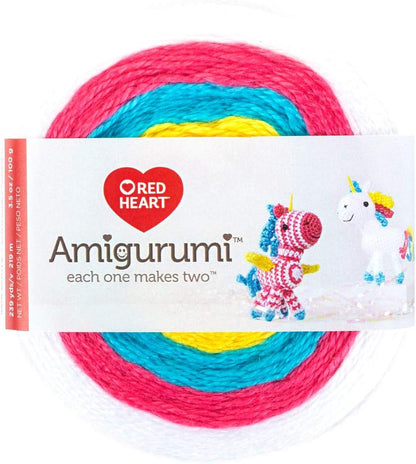 Unicorn Amigurumi Yarn & Pattern - Red Heart