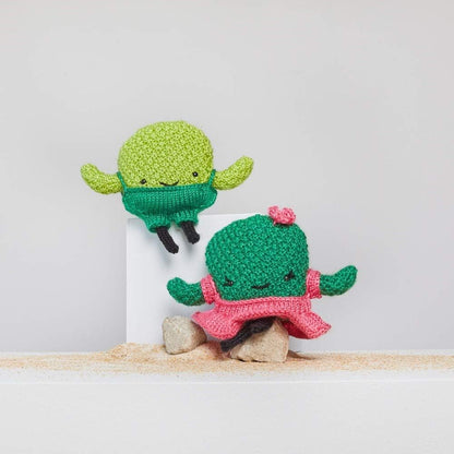 Cactus Amigurumi Yarn & Pattern - Red Heart