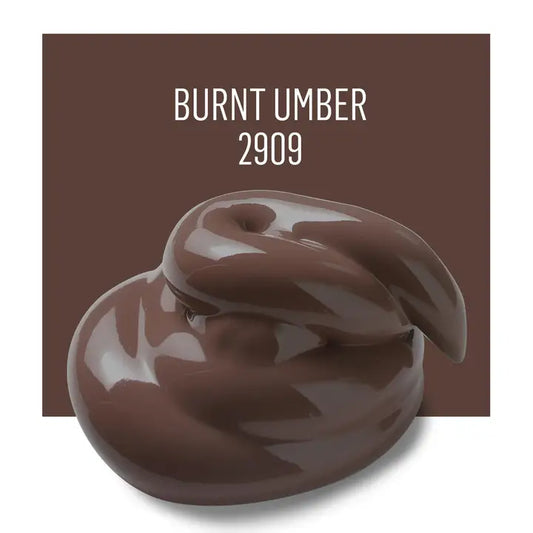 FolkArt Multi-Surface Satin Acrylic Paint 2 oz - 2909 Burnt Umber