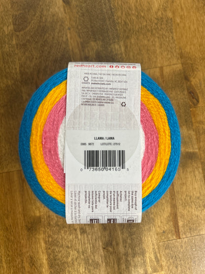 Llama Amigurumi Yarn & Pattern - Red Heart