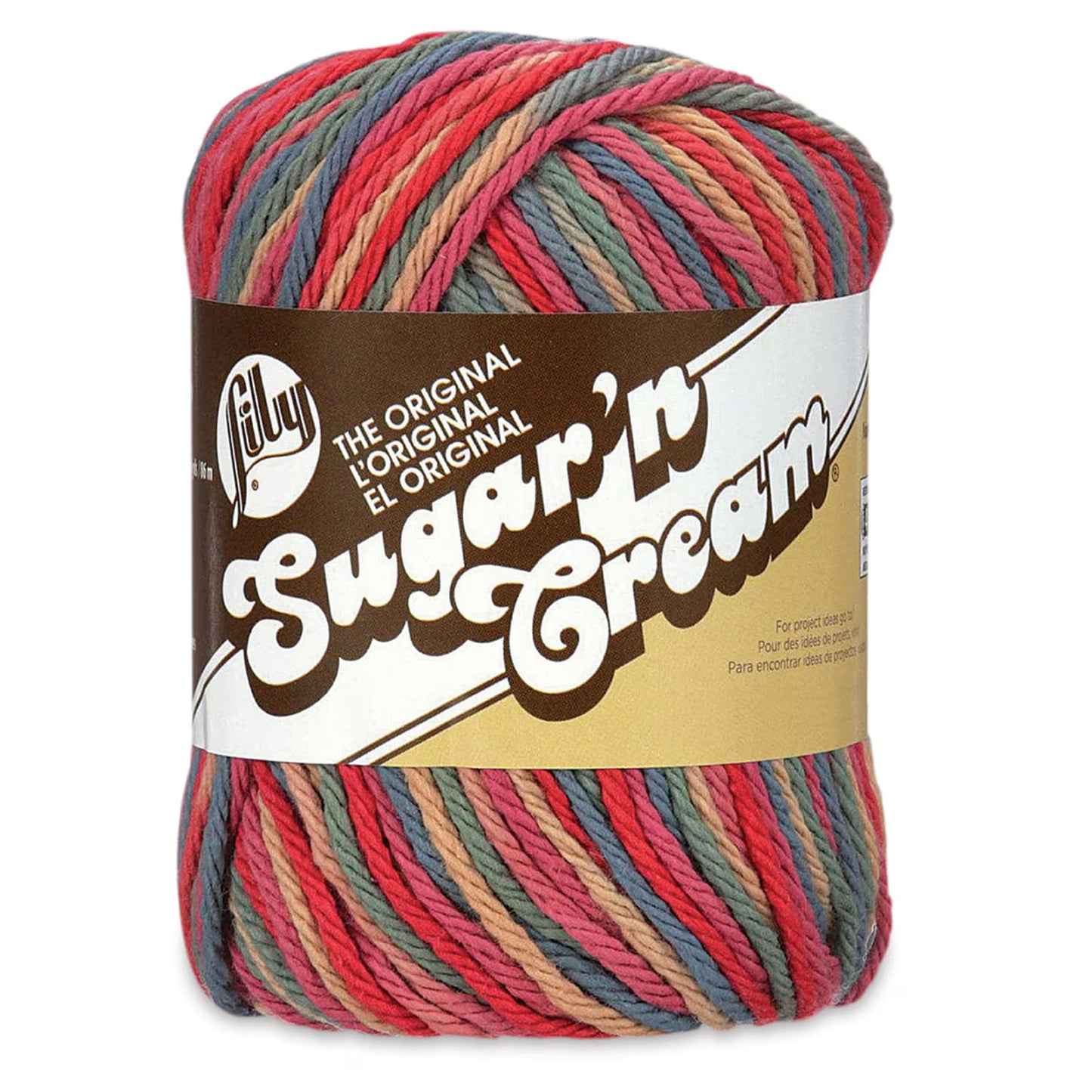 Lily Sugar ‘n Cream - Painted Desert 2oz Yarn Skein