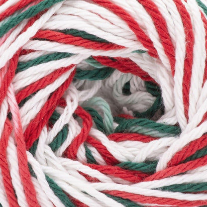 Lily Sugar ‘n Creme - Mistletoe Ombre 3oz Yarn Skein