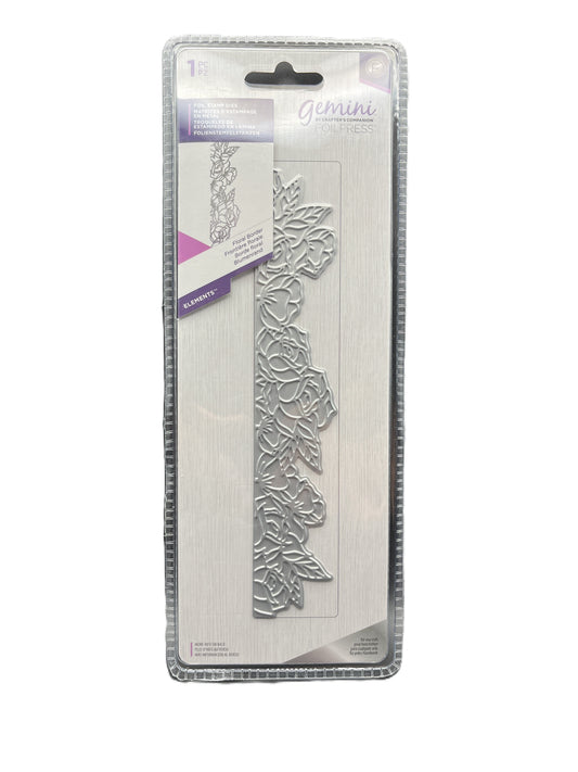 Metal die set in packaging with brand name on a white background