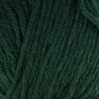 Close-up of dark green yarn ball