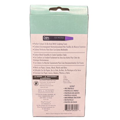 Back of a packaging box with text and branding on a white background