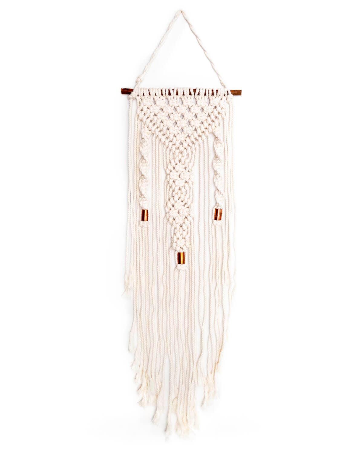 Make-ramé™ Macrame Wall Hanging Kit - Double Twist