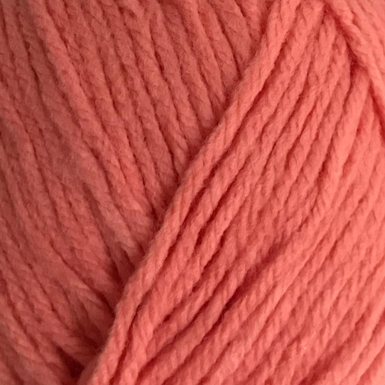 Close-up of a ball of pink yarn