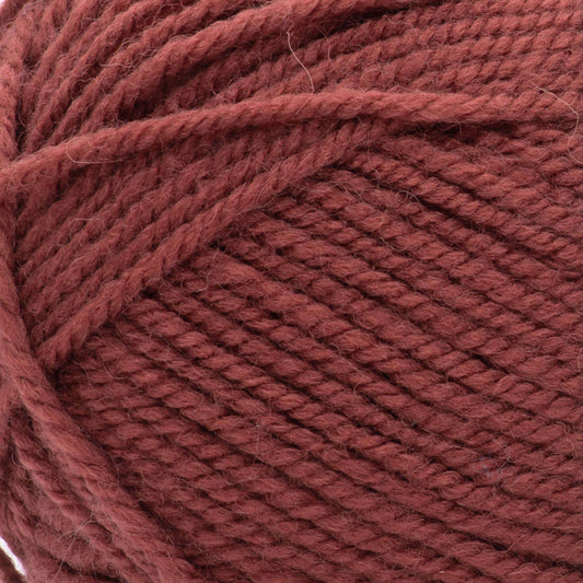 Patons Inspired Burgundy Bulky Acrylic Wool Yarn Skein