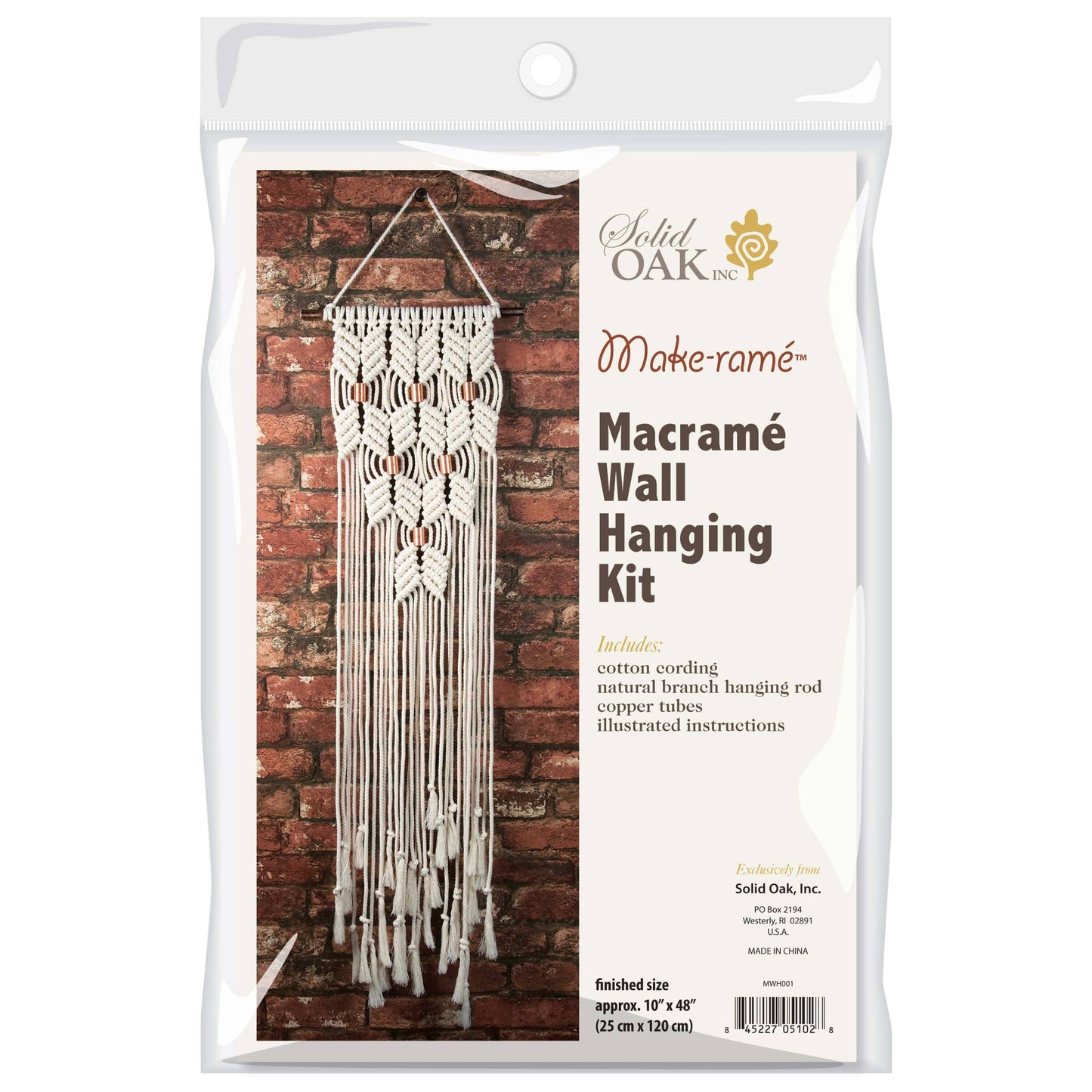 Make-ramé™ Macrame Wall Hanging Kit - Chevrons