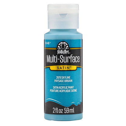 FolkArt Multi-Surface Satin Acrylic Paint 2 oz -  2979 Skyline