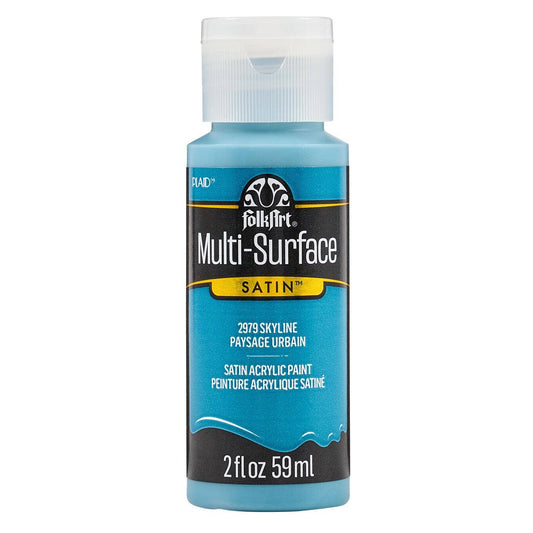 FolkArt Multi-Surface Satin Acrylic Paint 2 oz -  2979 Skyline