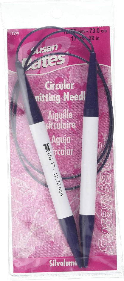 Susan Bates 29" Circular Knitting Needles 17 US / 12.75 mm
